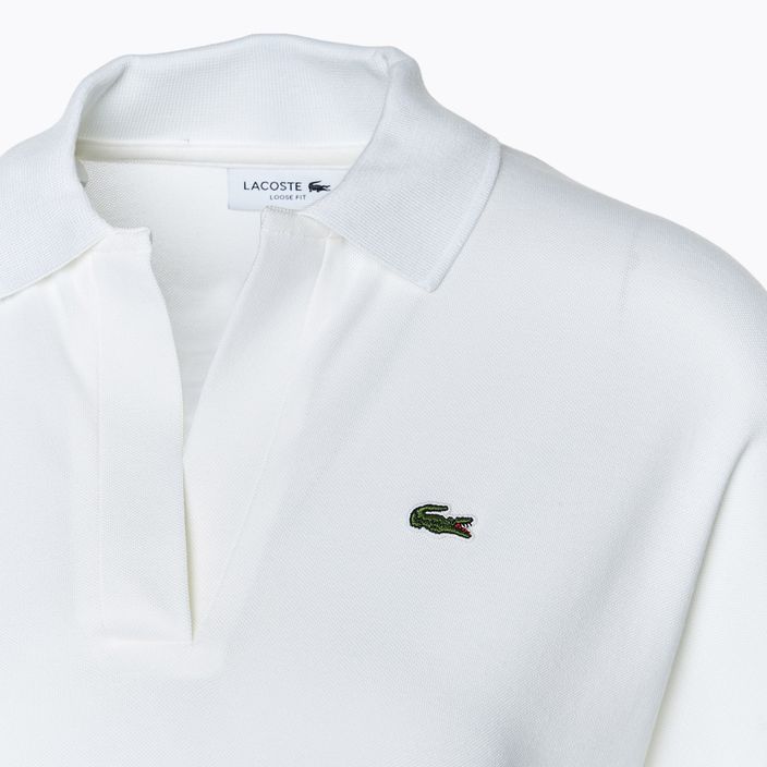 Tricou polo pentru femei Lacoste PF0504 white 3