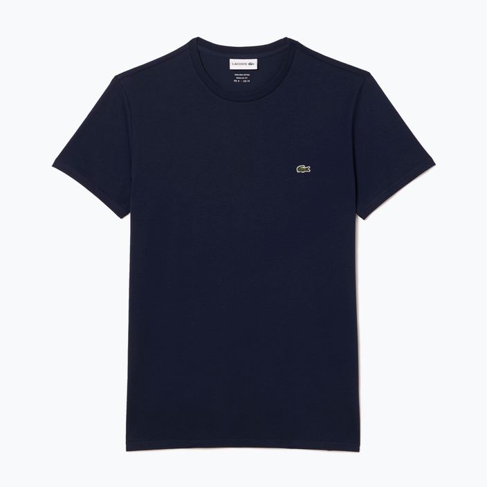 Tricou pentru bărbați Lacoste TH6709 navy blue 4