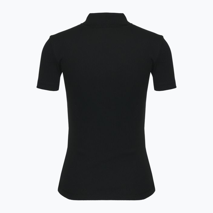 Tricou polo pentru femei Lacoste DF5377 black 2