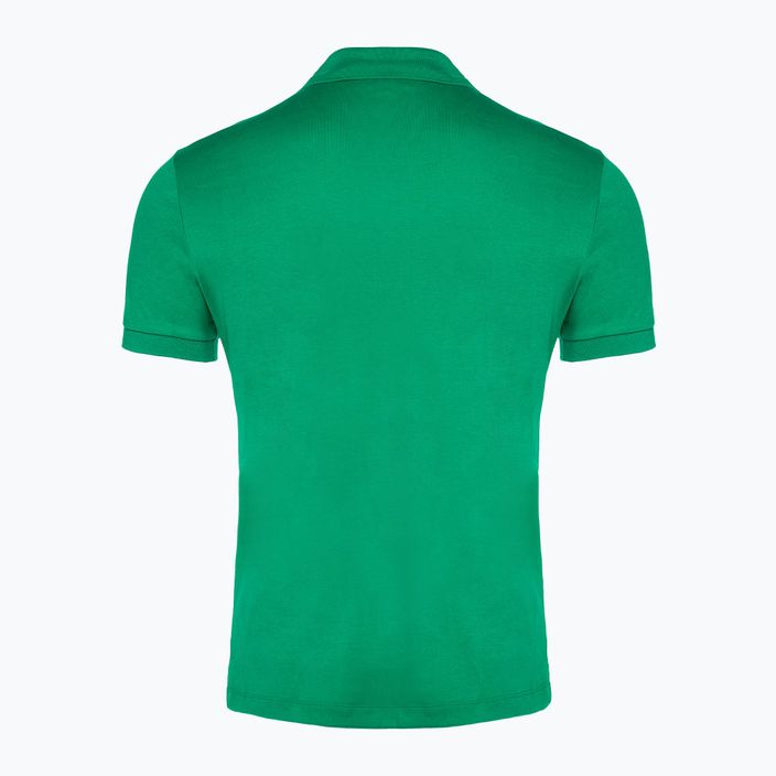 Tricou polo pentru bărbați Lacoste DH2050 fluorine green 2