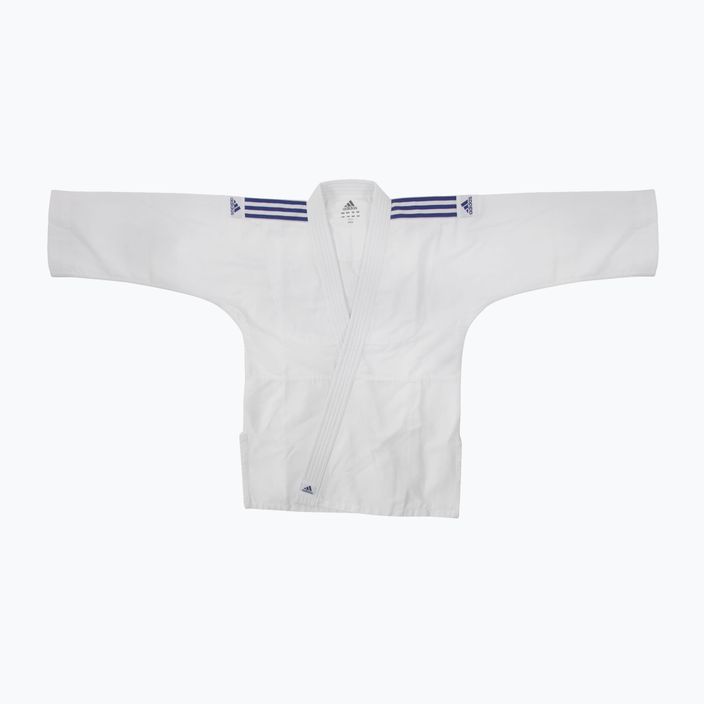 Costum de judo pentru copii adidas Flash Evolution alb J200E 2