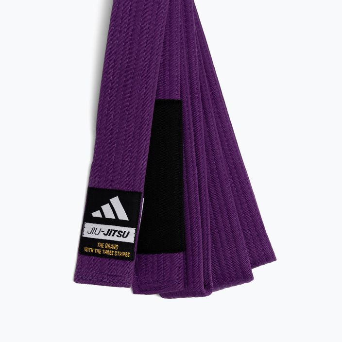 Centura braziliană de jiu-jitsu adidas Elite violet 2