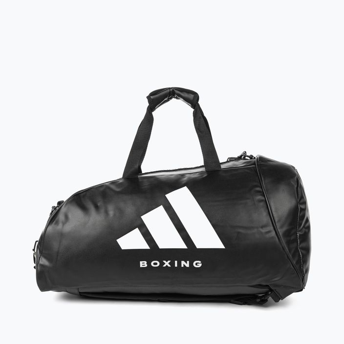 Geantă de antrenament adidas 2w1 Boxing M black/white