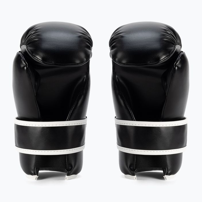 Mănuși de box adidas Point Fight Adikbpf100 negru-albe ADIKBPF100 2