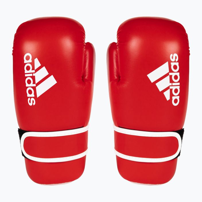 Mănuși de box adidas Point Fight Adikbpf100 roșii-albe ADIKBPF100 2