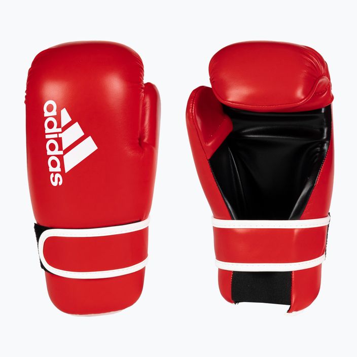 Mănuși de box adidas Point Fight Adikbpf100 roșii-albe ADIKBPF100 6