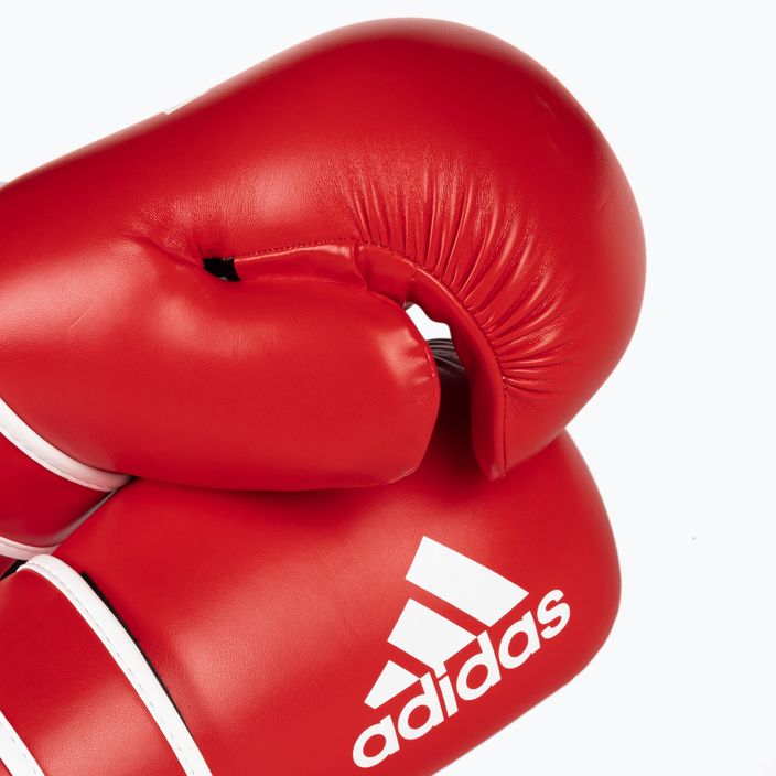 Mănuși de box adidas Point Fight Adikbpf100 roșii-albe ADIKBPF100 9