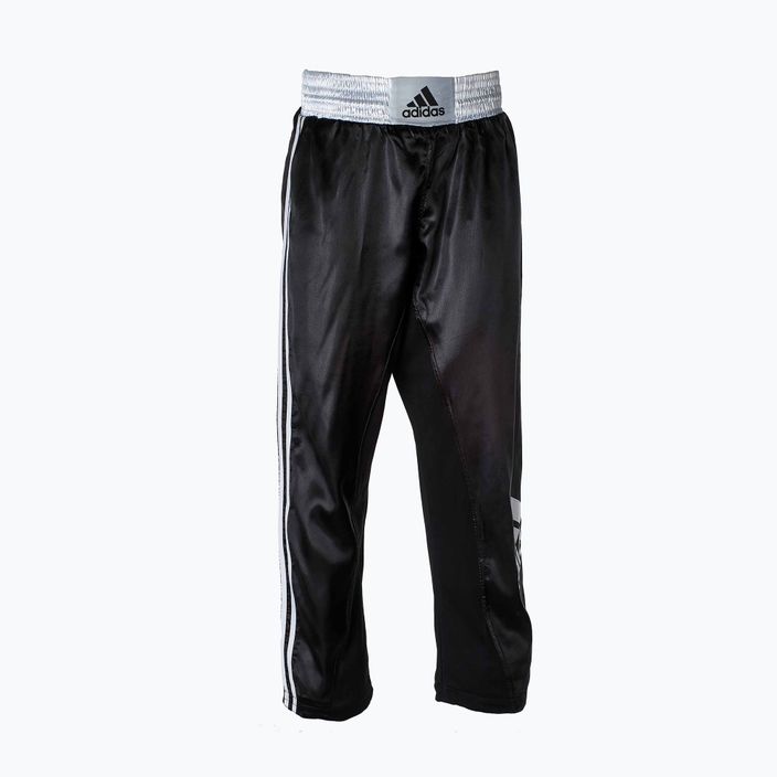 Pantaloni de kickboxing pentru bărbați adidas Kickbox negri ADIKBUN100T Adikbun100T 2
