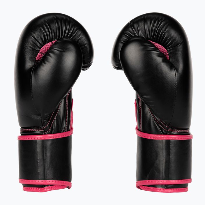 Mănuși de box adidas Hybrid 80, negru și roz, ADIH80 5