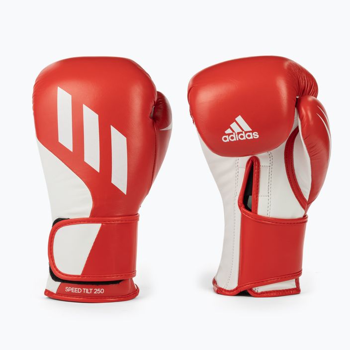 Mănuși de box adidas Speed Tilt 250, roșu, SPD250TG 3