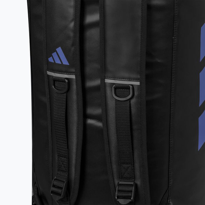 Geantă de antrenament adidas 65 l black/gradient blue 9