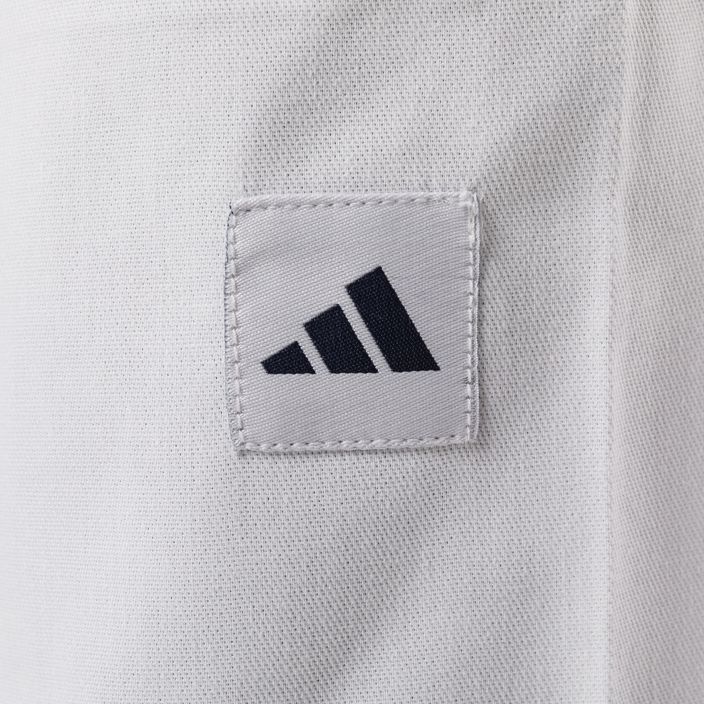 GI pentru jiu-jitsu brazilian adidas Gama alb/albastru gradient 9