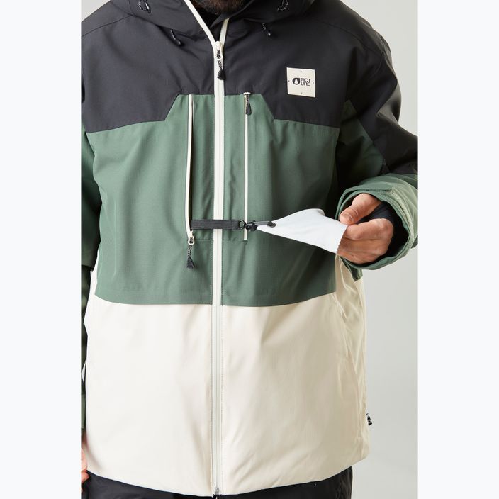 Jachetă de schi pentru bărbați Picture Picture Object 20/20 verde MVT345-H 5