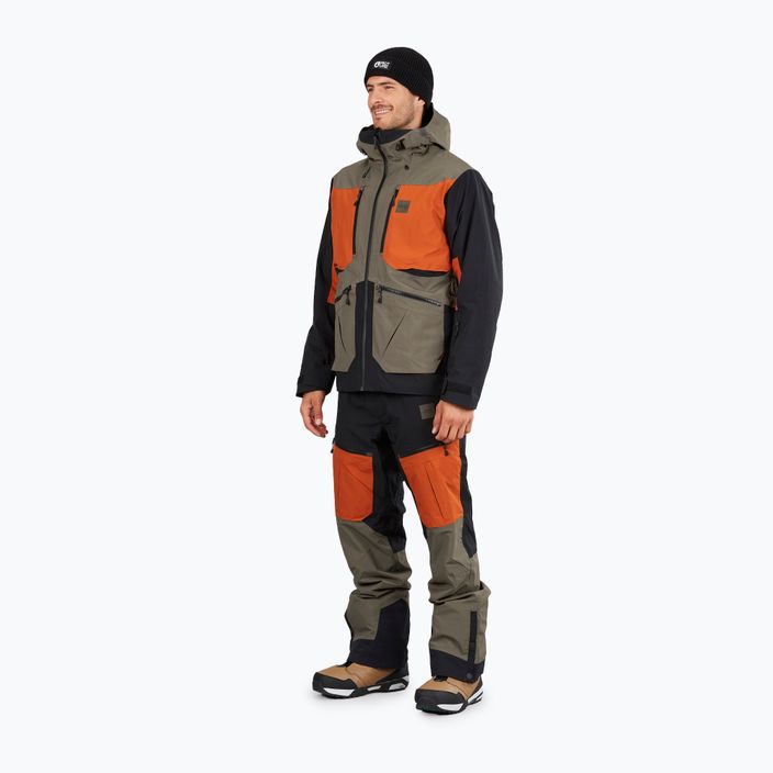 Imagine Naikoon jachetă de schi pentru bărbați 20/20 verde MVT391-B 2
