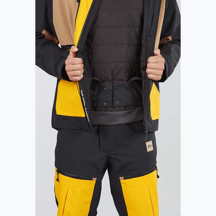 Imagine Naikoon jachetă de schi pentru bărbați 20/20 galben MVT391-C 10
