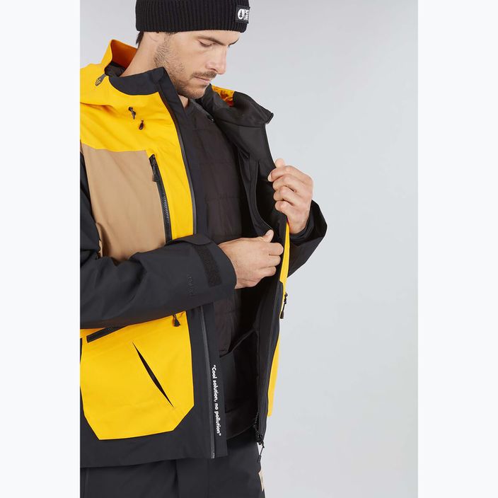 Imagine Naikoon jachetă de schi pentru bărbați 20/20 galben MVT391-C 11
