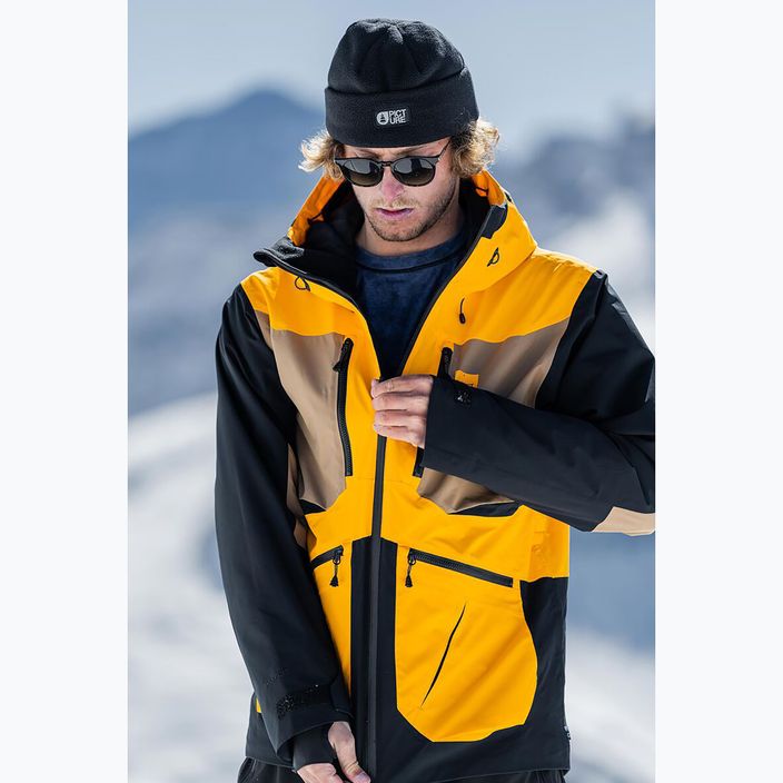 Imagine Naikoon jachetă de schi pentru bărbați 20/20 galben MVT391-C 23