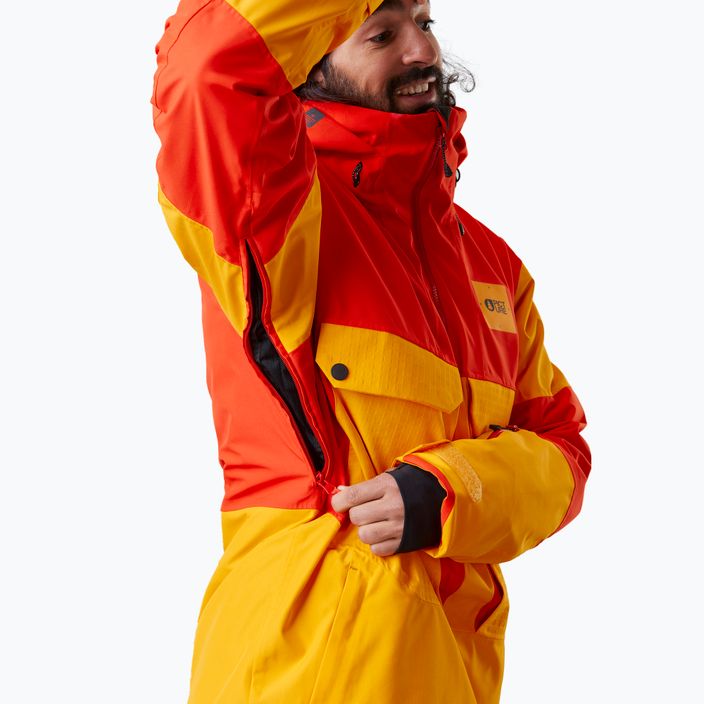 Jachetă de schi pentru bărbați Picture Anton 20/20 galben MVT394-C 8