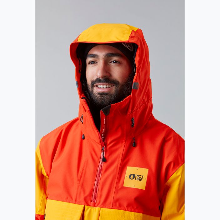 Jachetă de schi pentru bărbați Picture Anton 20/20 galben MVT394-C 9
