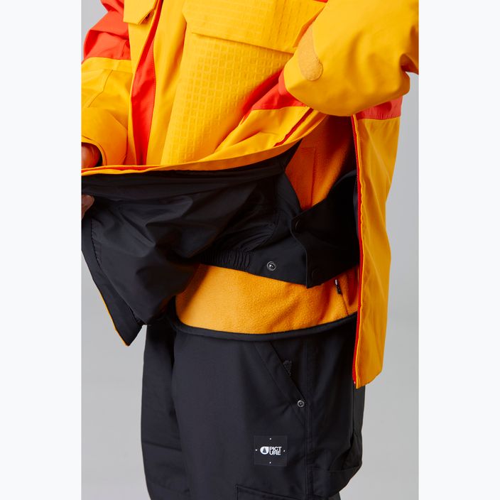 Jachetă de schi pentru bărbați Picture Anton 20/20 galben MVT394-C 10