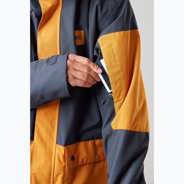 Imagine Fines jachetă de schi pentru bărbați 10/10 albastru marin MVT398-A 8