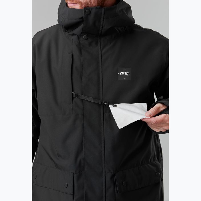 Picture Fines jachetă de schi pentru bărbați 10/10 negru MVT398-C 8
