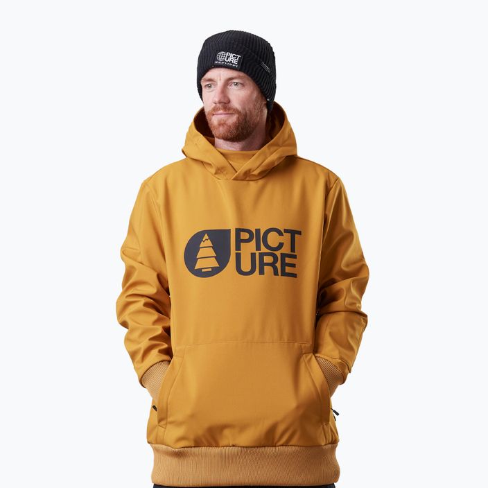 Imagine Parker jachetă de schi pentru bărbați 5/5 galben MVT401-A