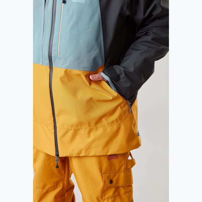 Jachetă de schi pentru bărbați Picture Track 20/20 galben/negru MVT409-A 9