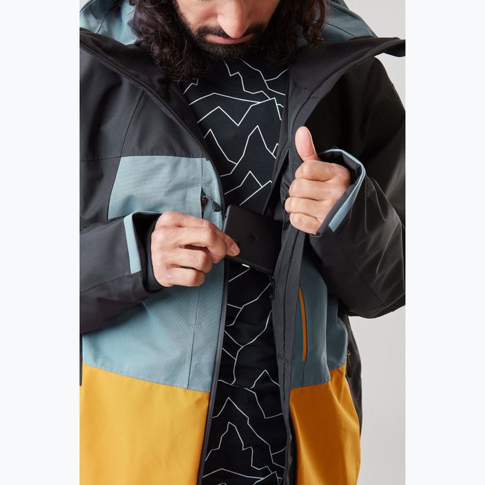 Jachetă de schi pentru bărbați Picture Track 20/20 galben/negru MVT409-A 10