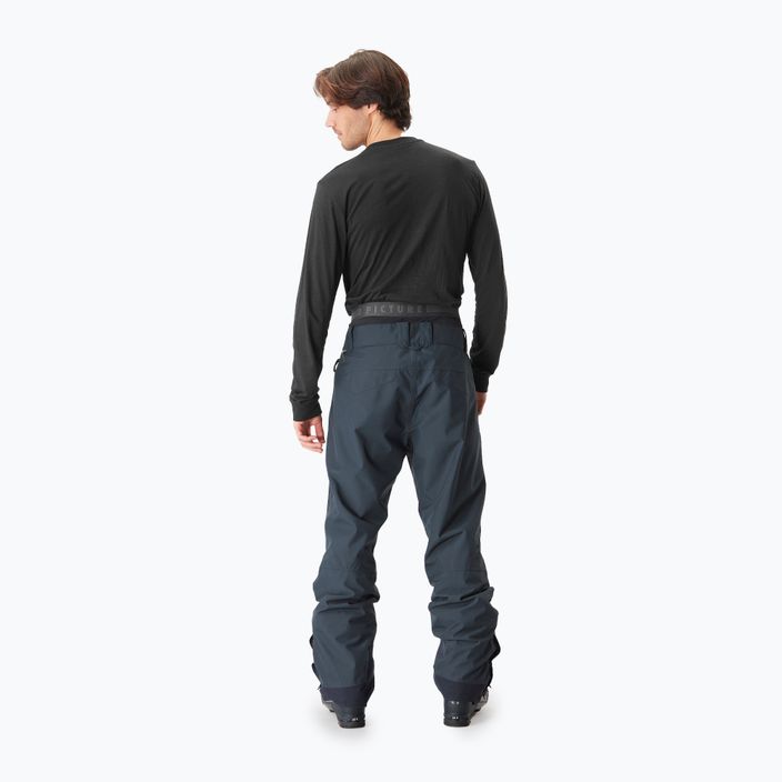 Pantaloni de schi Picture Object 20/20 pentru bărbați, albastru închis 3