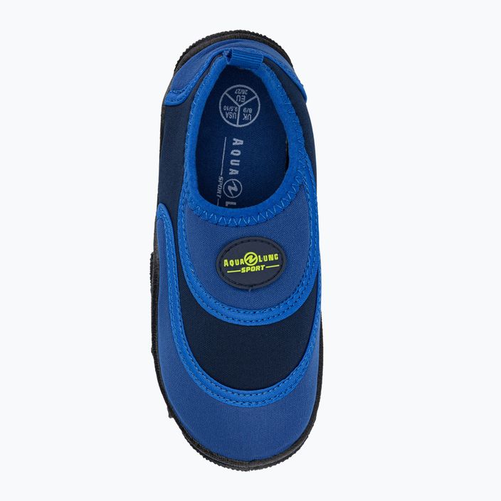 Pantofi de apă pentru copii Aqualung Beachwalker albastru marin FJ028420430 6