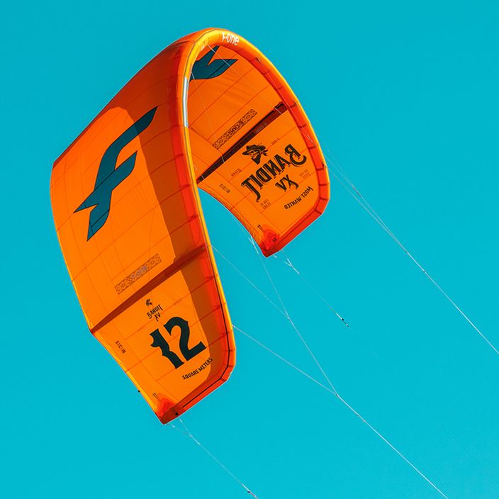 F-ONE Bandit Bandit XV zmeu zmeu kitesurfing portocaliu 77221-0101-B-7 5