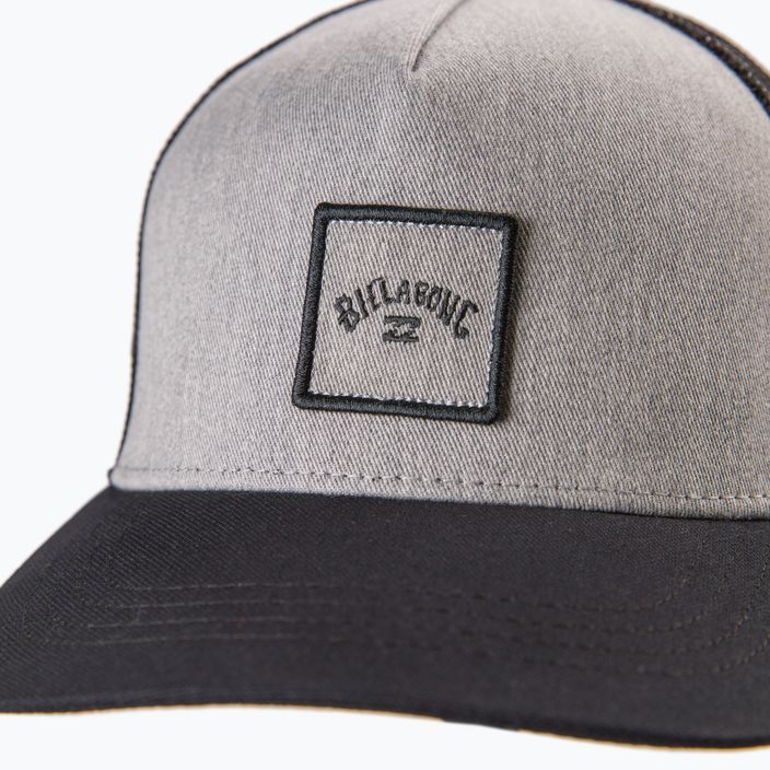 Șapcă de baseball Billabong Stacked Trucker grey heather 3