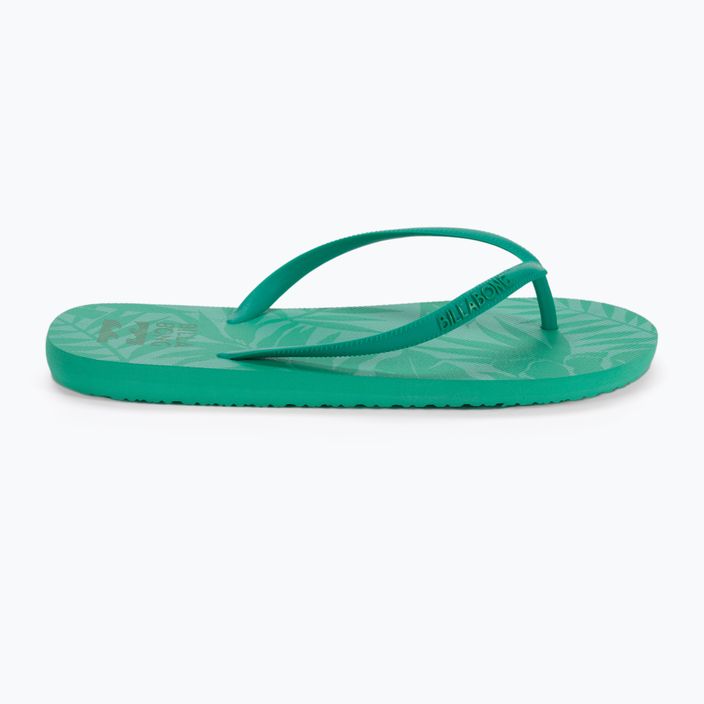 Flip flop pentru femei Billabong Dama tropical green 2