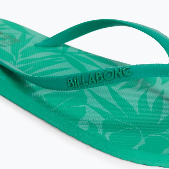 Flip flop pentru femei Billabong Dama tropical green 7