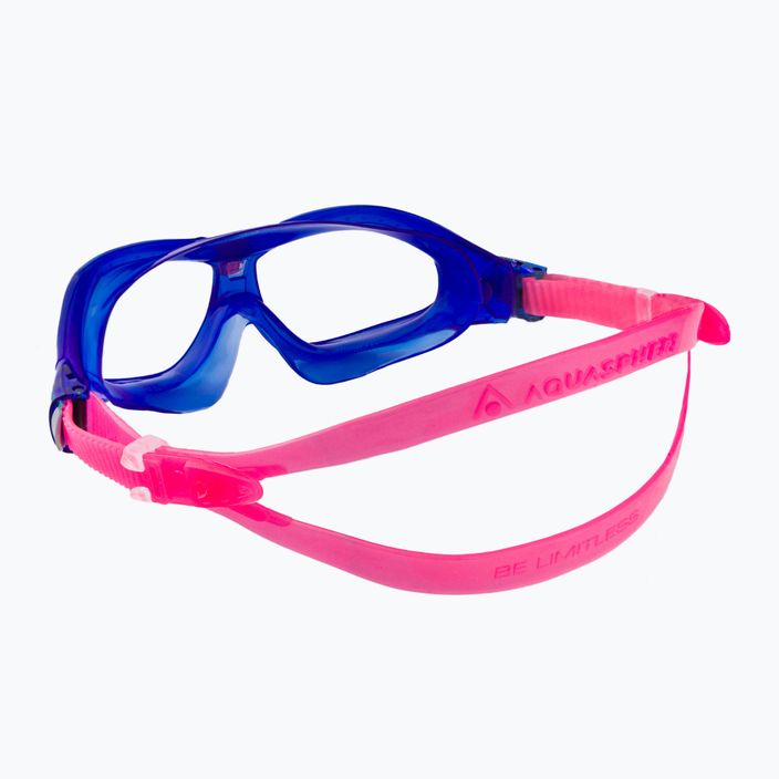 Ochelari de înot Aqua Sphere Seal Kid 2 albastru-roz MS5064002LC 4