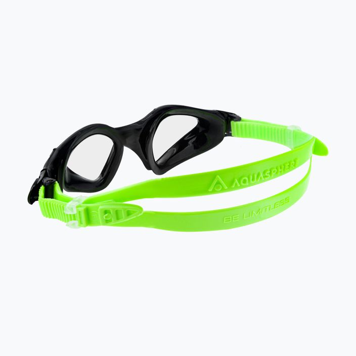 Ochelari de înot Aqua Sphere Kayenne negru-verde EP301010131LC 4