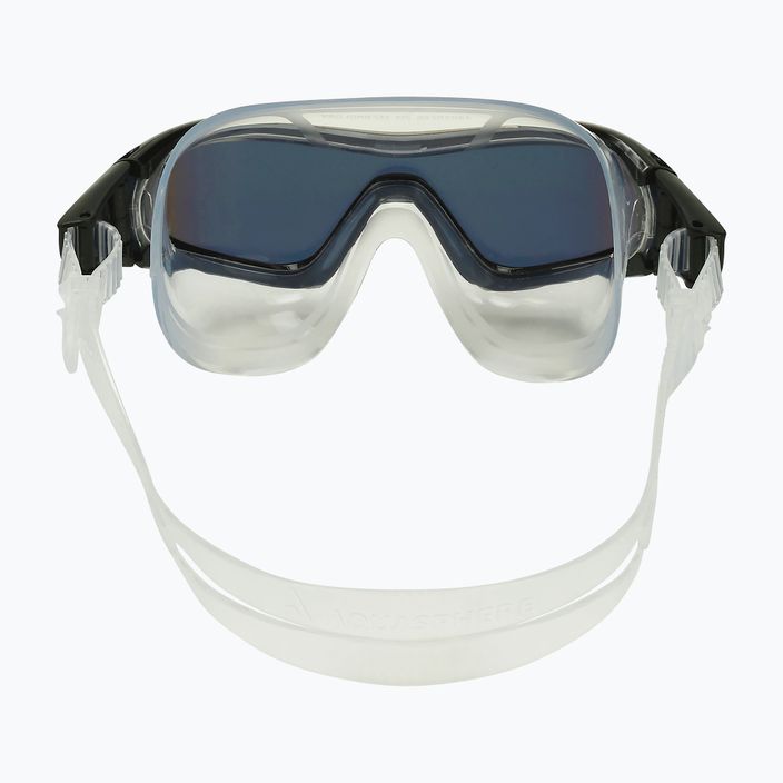 Mască de înot Aquasphere Vista Pro transparentă/aur titan/dorată/dorată oglindă MS504010101LMG 5