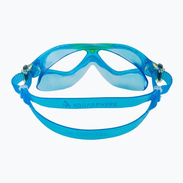 Mască de înot pentru copii Aqua Sphere Vista albastru deschis MS5084307LC 5