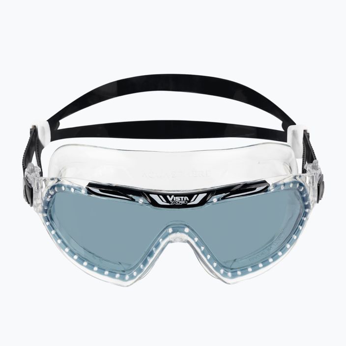 Mască de înot Aquasphere Vista XP transparentă/neagră/oglindă fumurie MS5090001LD 2