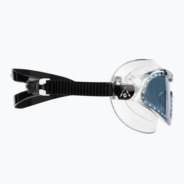 Mască de înot Aquasphere Vista XP transparentă/neagră/oglindă fumurie MS5090001LD 3