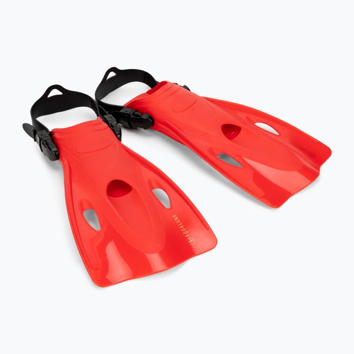 Set Aqualung Hero Set de snorkel pentru copii roșu SV1160675SM 6