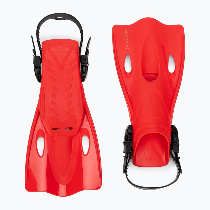 Set Aqualung Hero Set de snorkel pentru copii roșu SV1160675SM 7