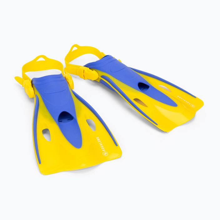 Setul de snorkelling pentru copii Aqualung Hero galben și albastru SV1160740SM 7