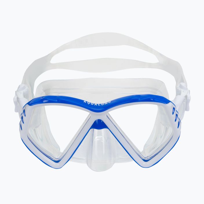 Set de scufundări Aqualung Cub Combo mască + tub albastru SC3990040 3