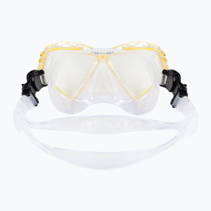 Aqualung Cub Combo pentru copii Kit de snorkelling pentru copii Mască + Snorkel galben SC3990007 6