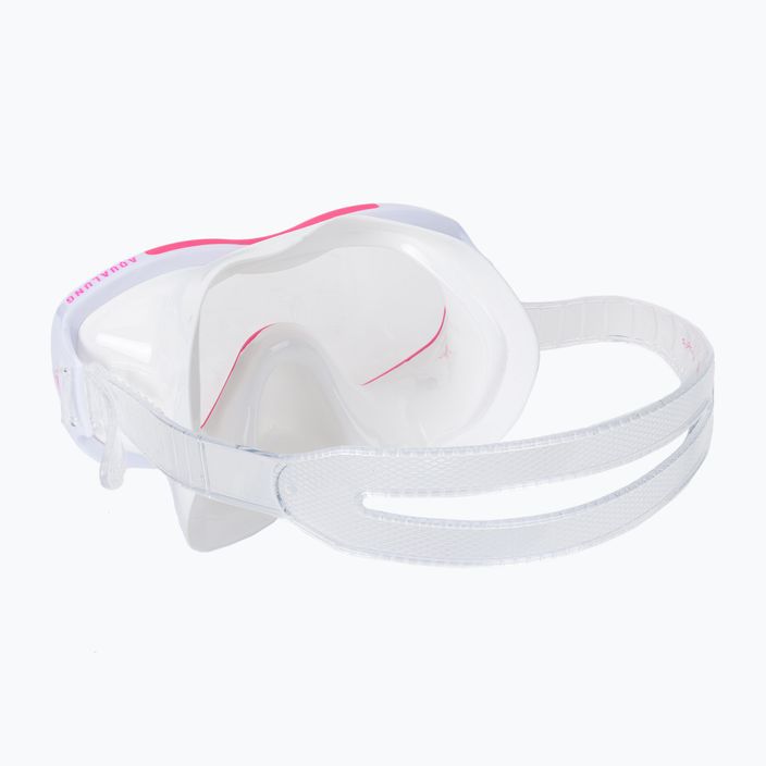 Aqualung Raccon kit de snorkel pentru copii mască + snorkel roz SC4000902 5