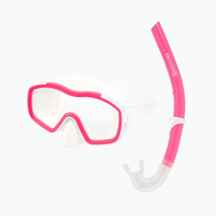 Aqualung Raccon kit de snorkel pentru copii mască + snorkel roz SC4000902 10