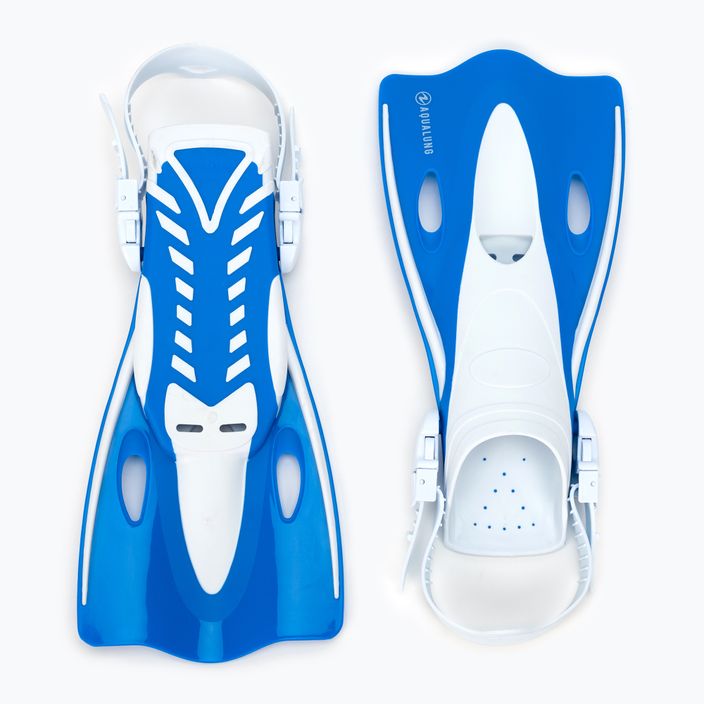 Set de snorkeling pentru copii Aqualung Hero Set alb și albastru SV1160940 8