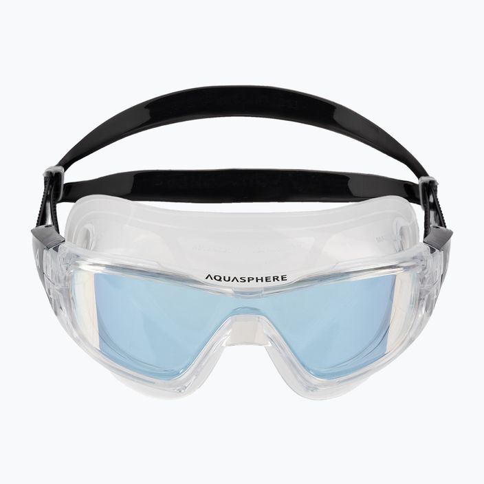 Mască de înot Aquasphere Vista Pro transparentă/neagră/oglindă irizată MS5040001LMI 2